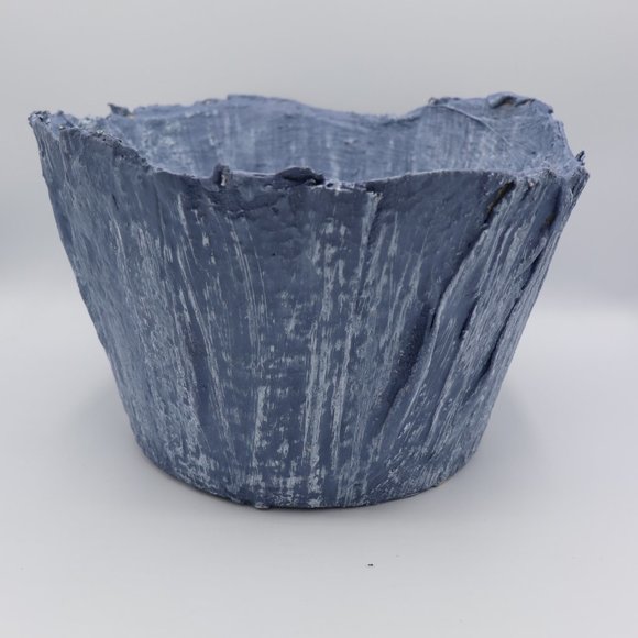 Flower Pot Hand Made In USA Contains Recycled Materials - Plant Not Included - Picture 6 of 10